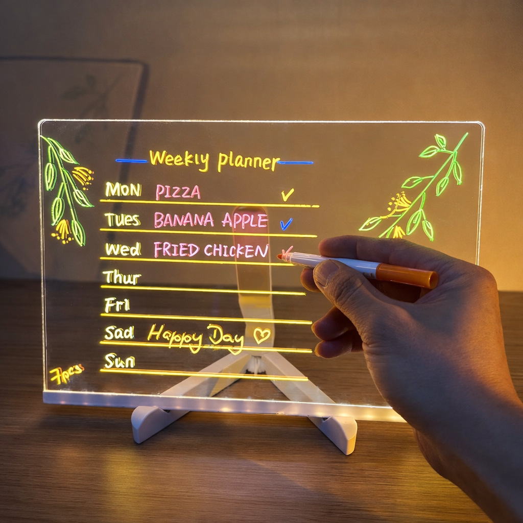 Louminous Blackboard To Project Goals